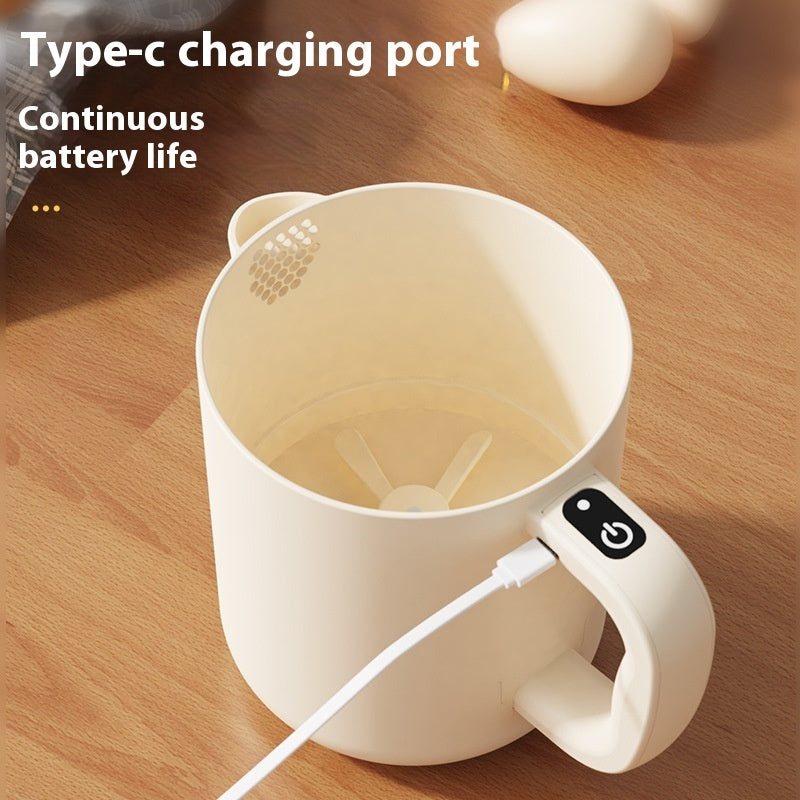 Household Electric Whisk with Small Filter – Multifunctional Kitchen Mixer