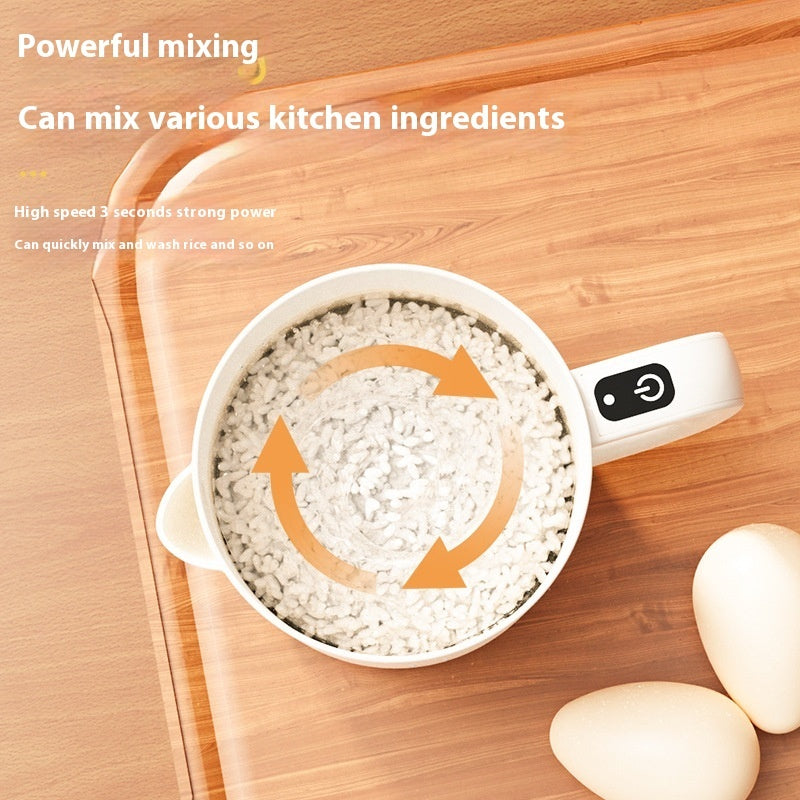 Household Electric Whisk with Small Filter – Multifunctional Kitchen Mixer