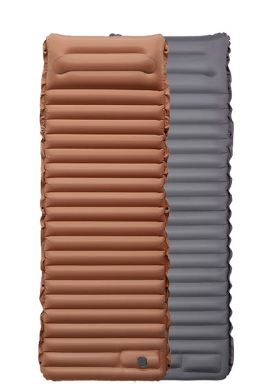 Portable Camping Inflatable Bed – Automatic Foot Pump Air Mattress for Outdoor, Beach, Hiking & Picnic
