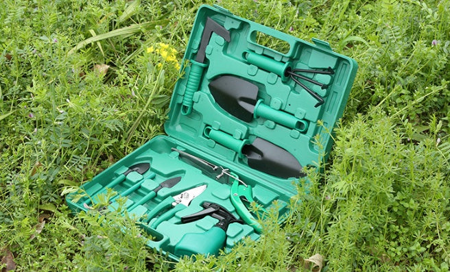 Complete 10-Piece Garden Tool Kit – Durable Tools for Planting & Maintenance