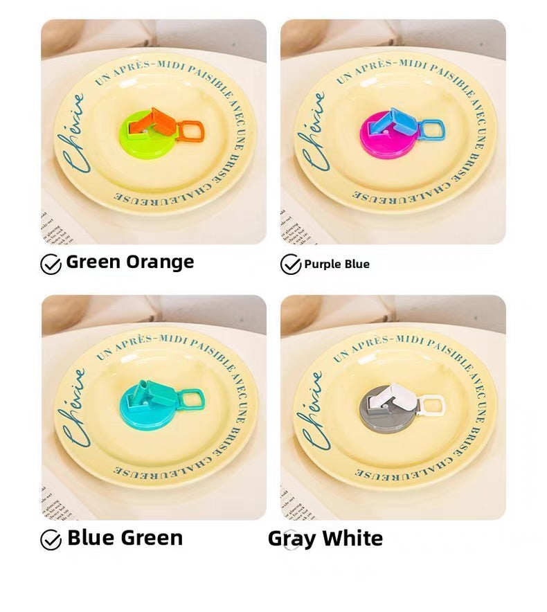 BPA-Free Soda Can Covers with Reusable Straws – Easy to Use, Spill-Proof