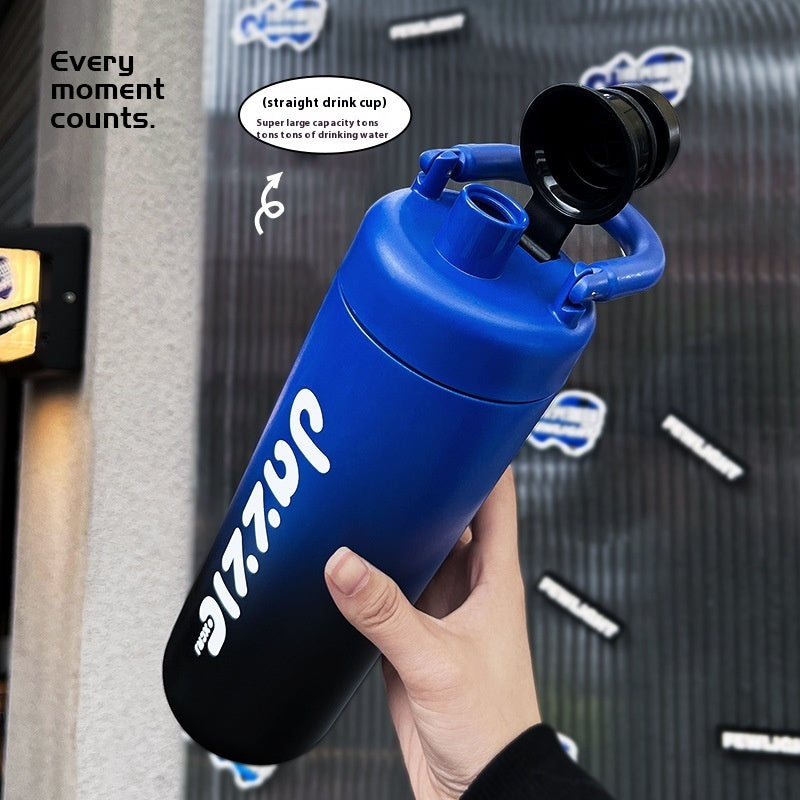 Stainless Steel Insulated Water Bottle – Durable, Anti-Drop, Large Capacity