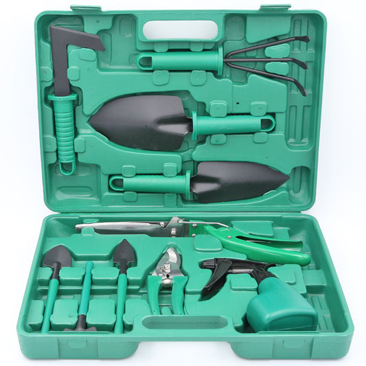 Complete 10-Piece Garden Tool Kit – Durable Tools for Planting & Maintenance