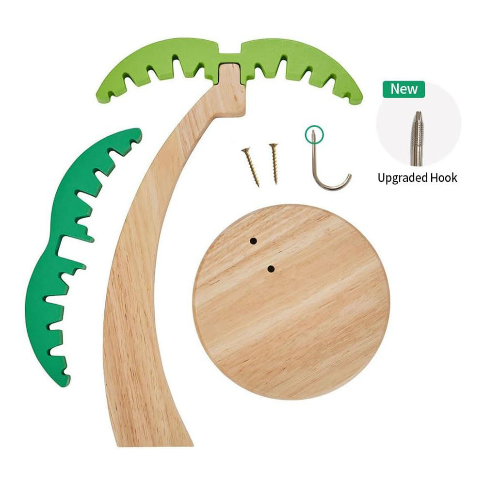 Modern Wooden Banana Stand – Household Fruit Storage Solution