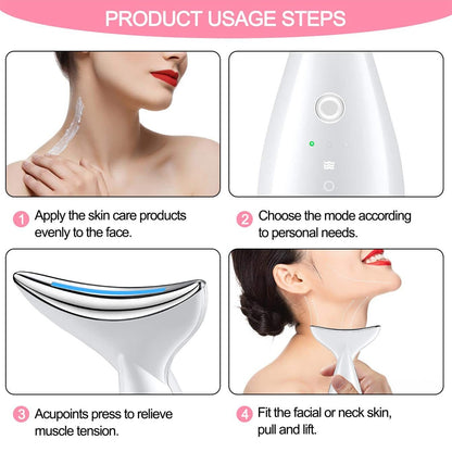 Face & Neck Tightening Device – Skin Firming Massager for Women & Men