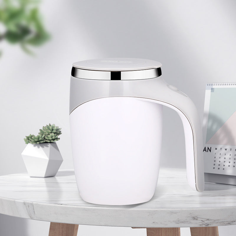 Automatic Self-Stirring Mug – Rechargeable Magnetic Mixer Cup for Coffee & Milkshakes