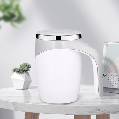 Automatic Self-Stirring Mug – Rechargeable Magnetic Mixer Cup for Coffee & Milkshakes