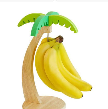 Modern Wooden Banana Stand – Household Fruit Storage Solution