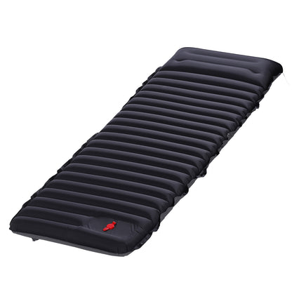 Portable Camping Inflatable Bed – Automatic Foot Pump Air Mattress for Outdoor, Beach, Hiking & Picnic