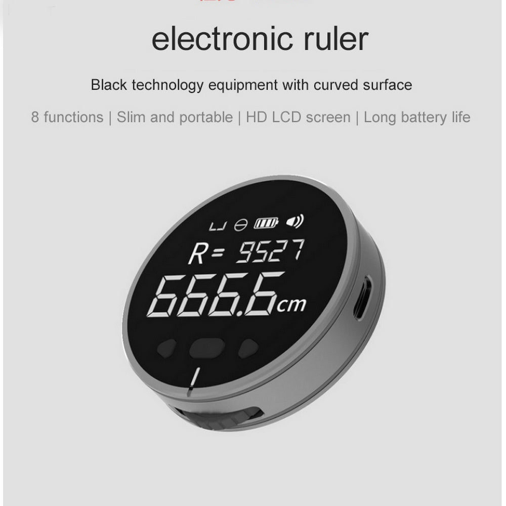 Digital Measuring Tape – High-Precision Electronic Ruler with LCD Display